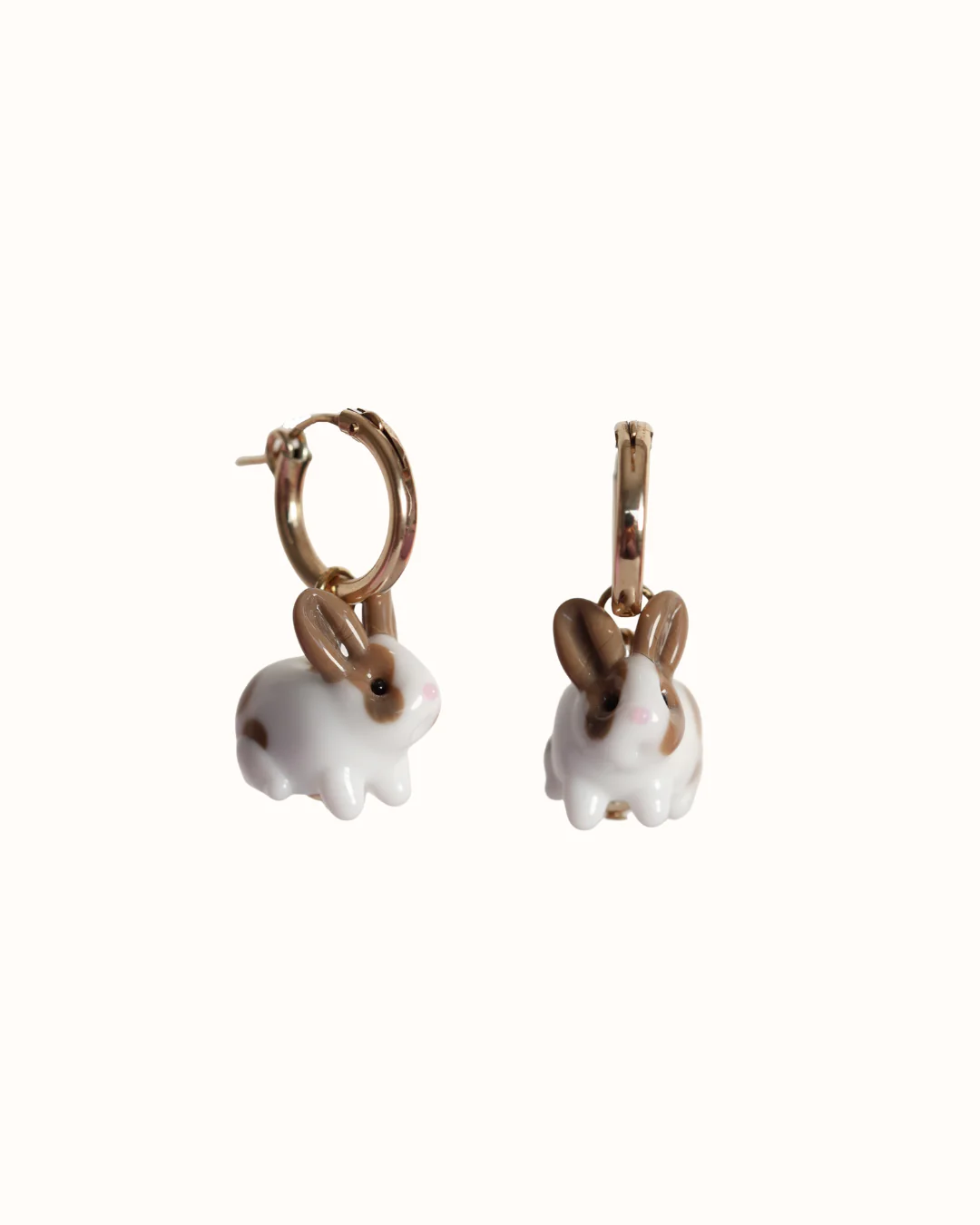 Brown Bunny Earrings