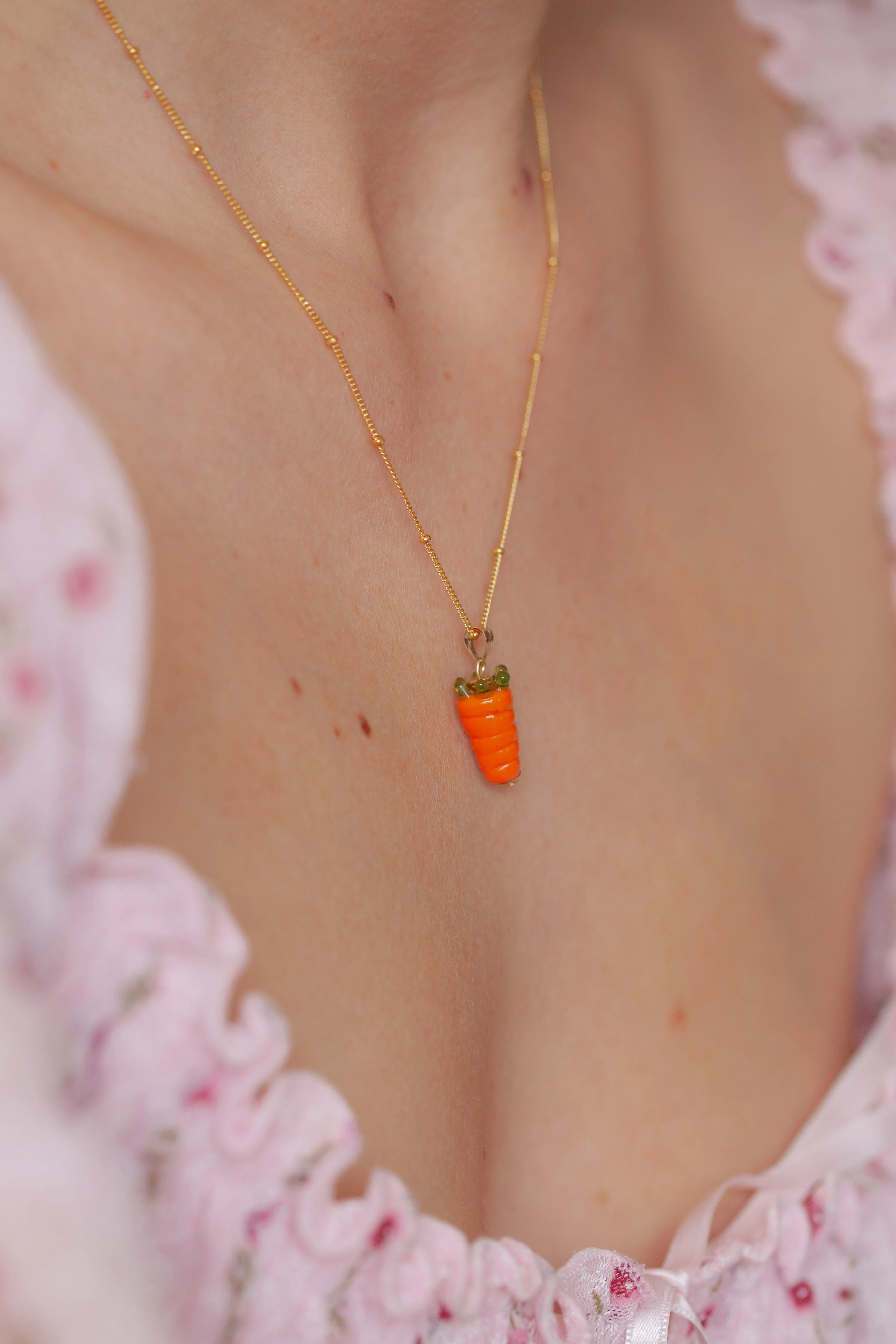 Carrot Charm Necklace - Image 5