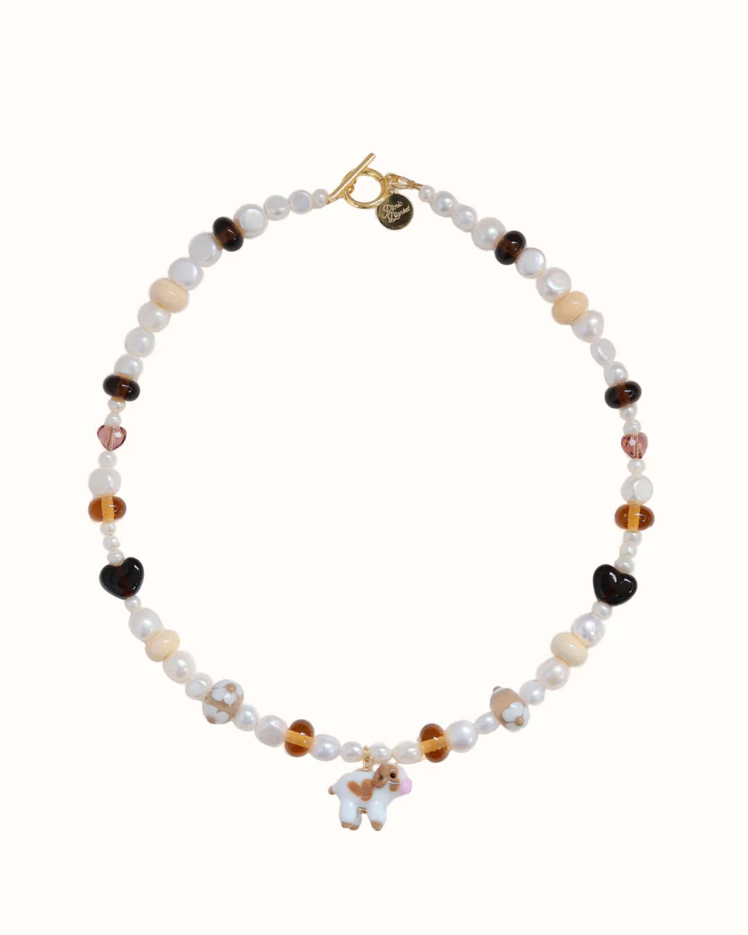 Daisy Cow Necklace