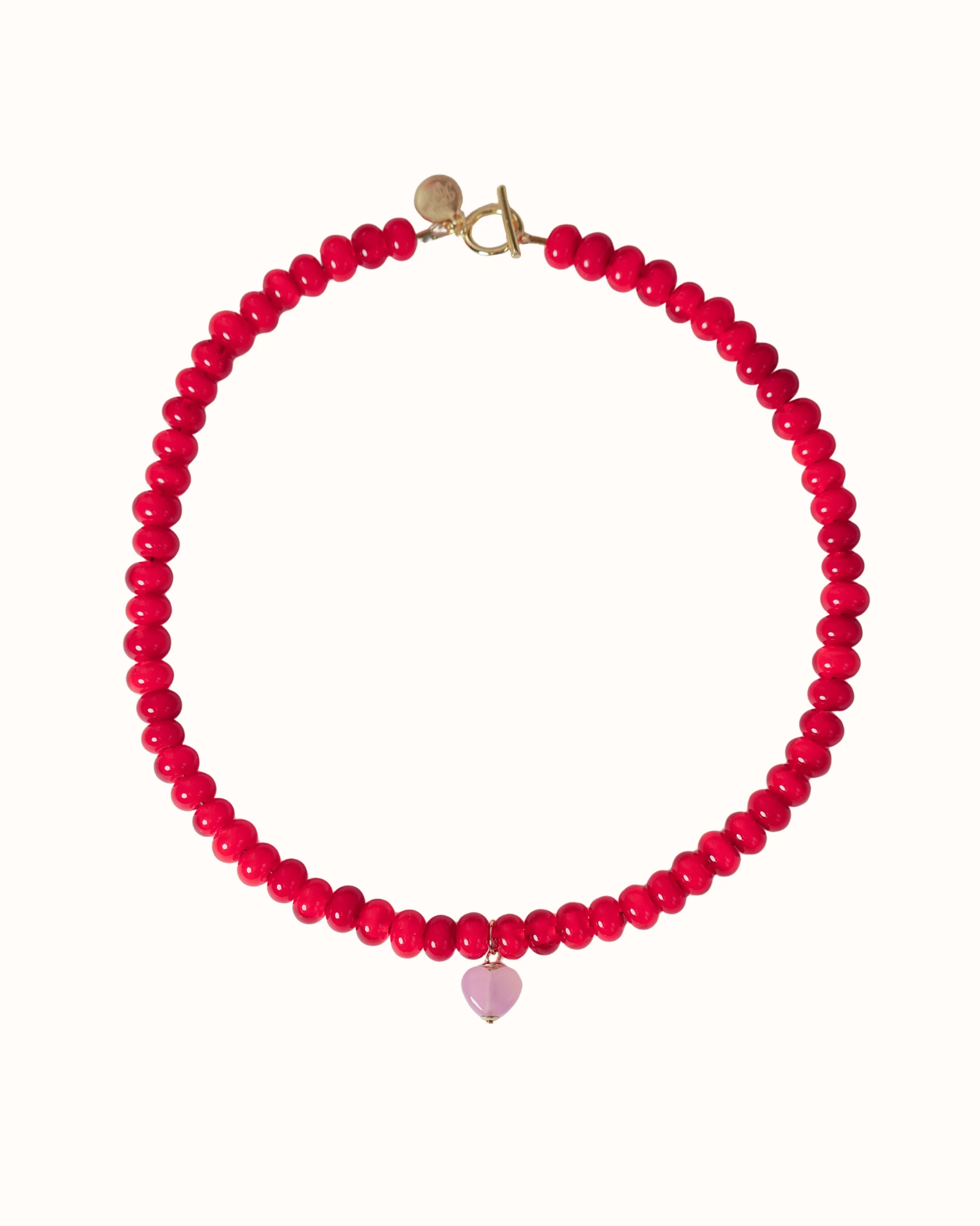 Forever & Always Necklace- Red