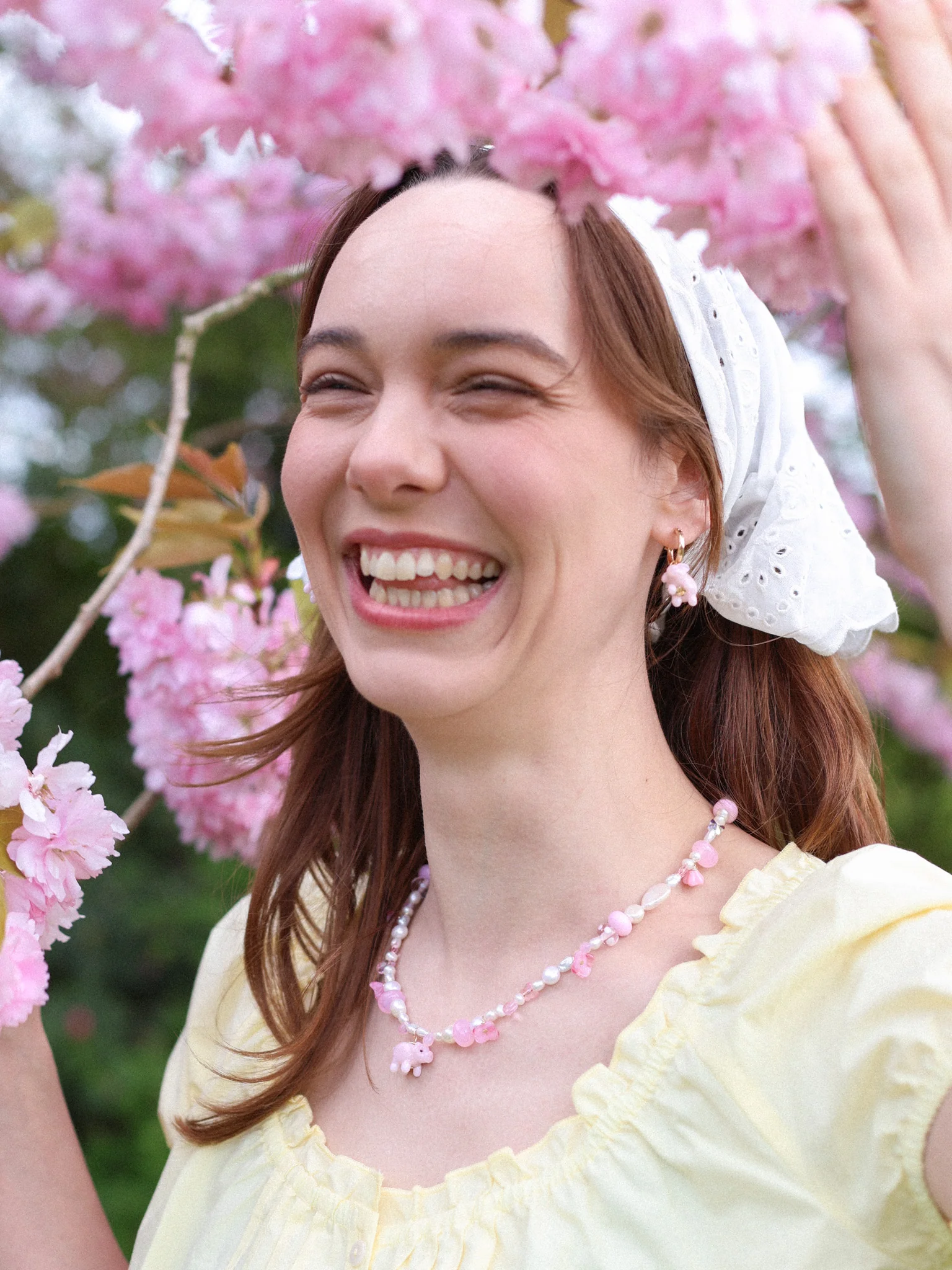 Piggies in Petals Necklace - Image 5