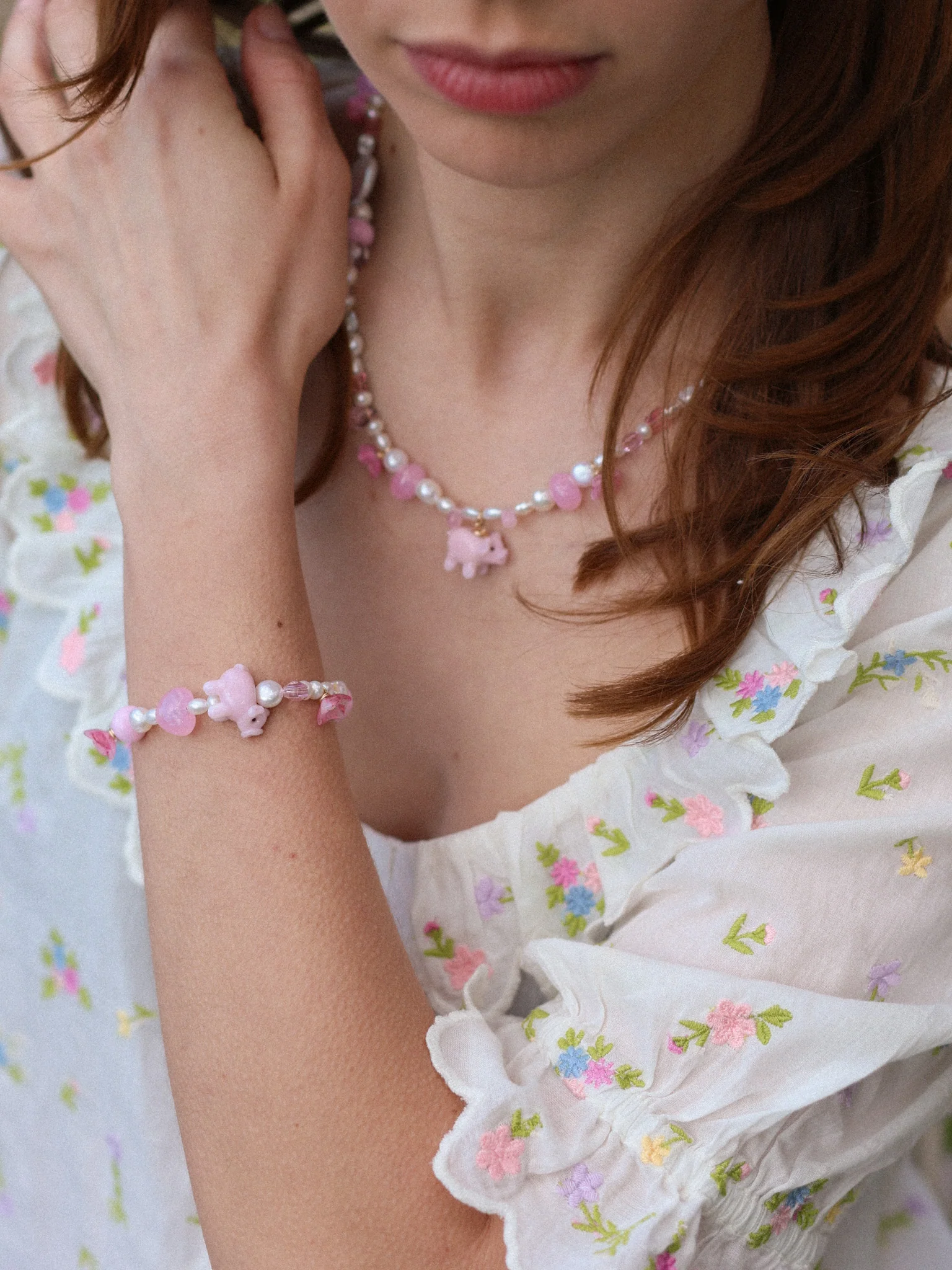 Piggies in the Petals Bracelet - Image 3