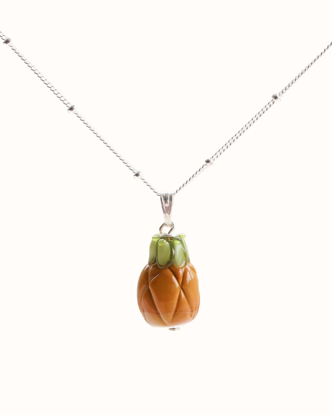 Pineapple Charm Necklace - Image 3