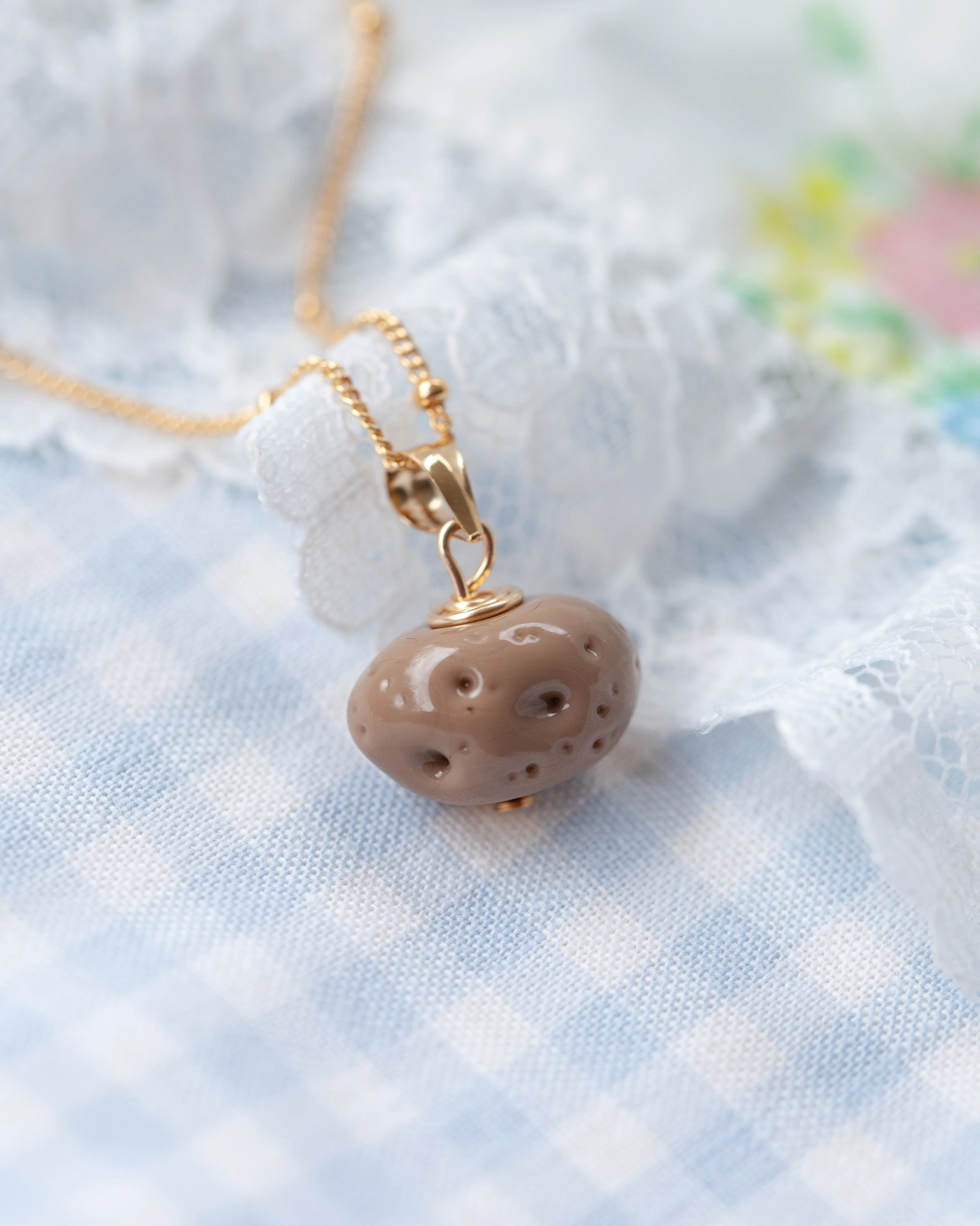 Precious Potato Charm Necklace - Image 2