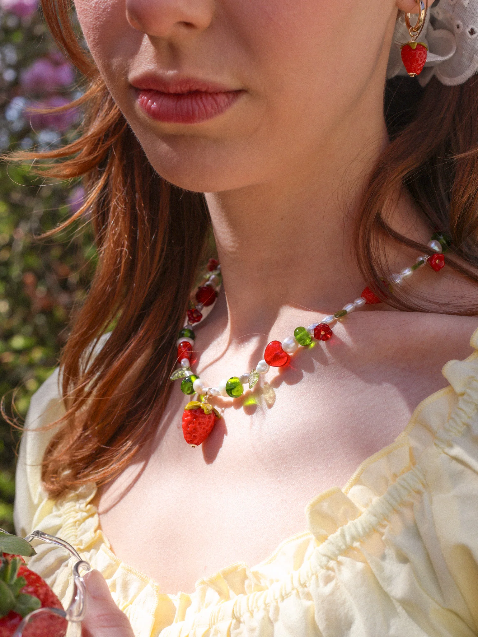 Prize Strawberry Necklace - Image 4