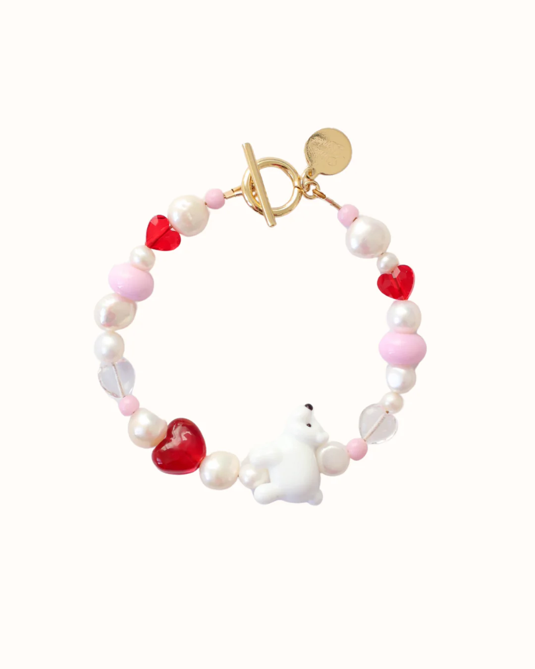 Rosy Polar Bear Bracelet - Image 2