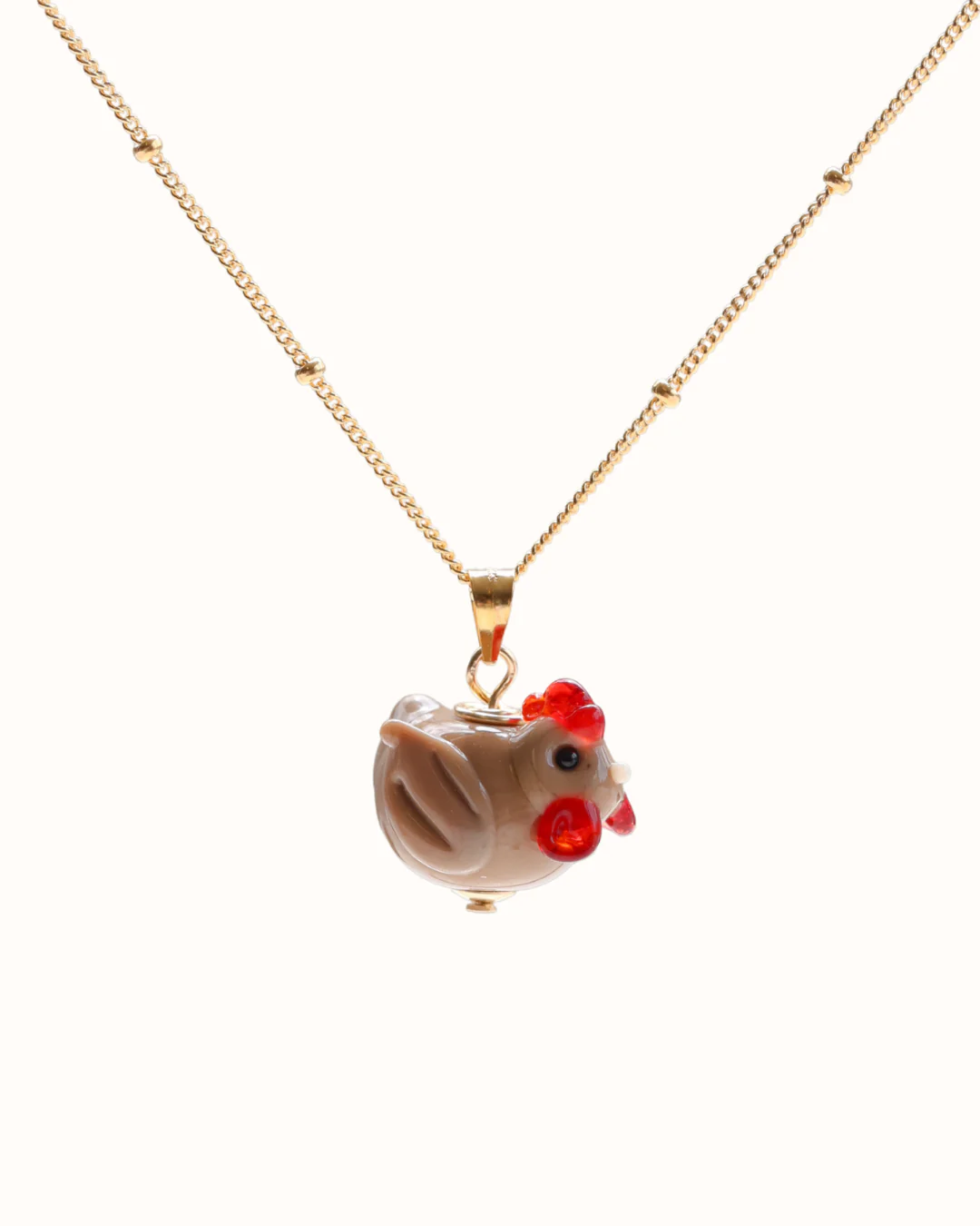 Spring Chicken Charm Necklace - Image 3