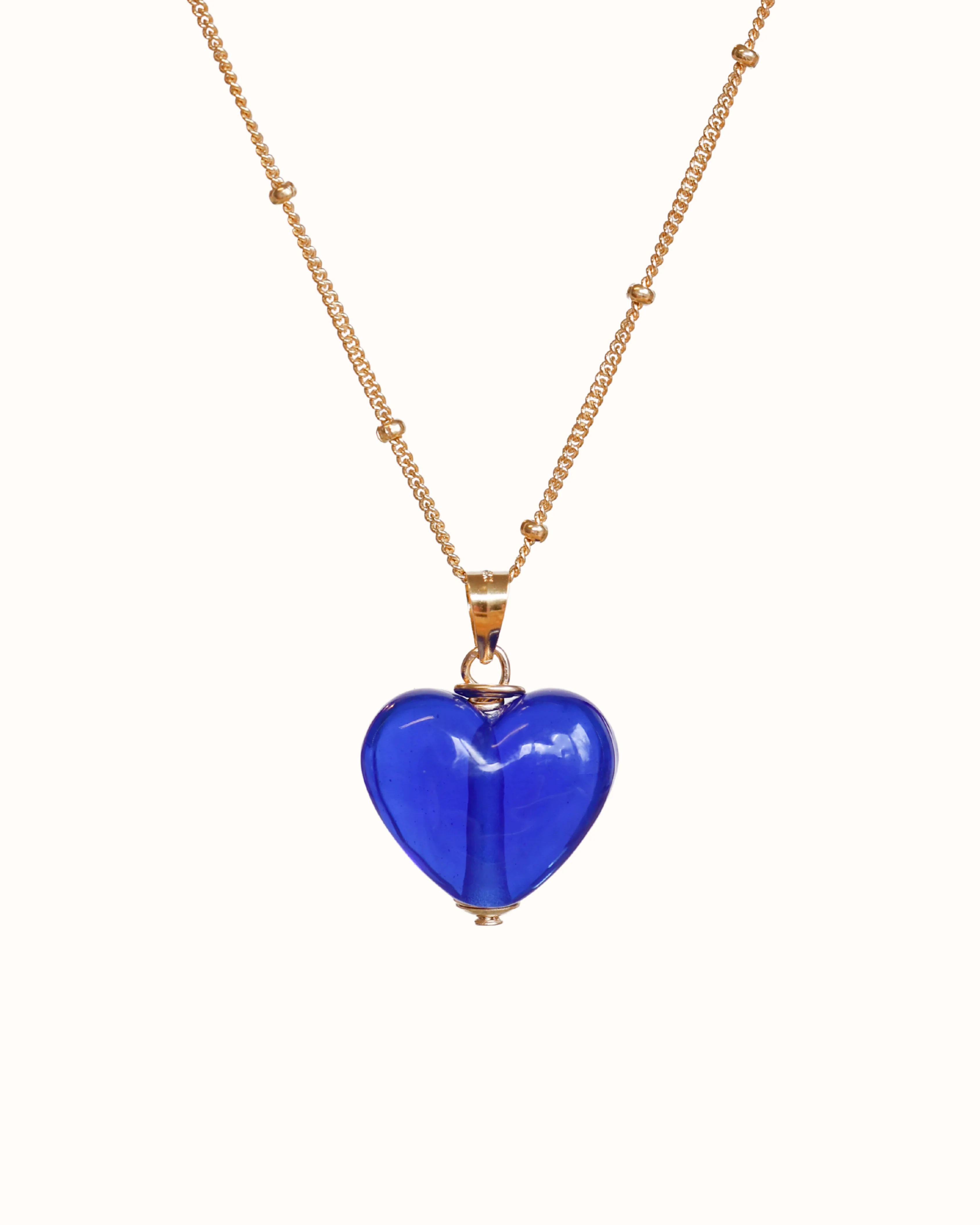 Spring Heart Charm Necklace - Image 5
