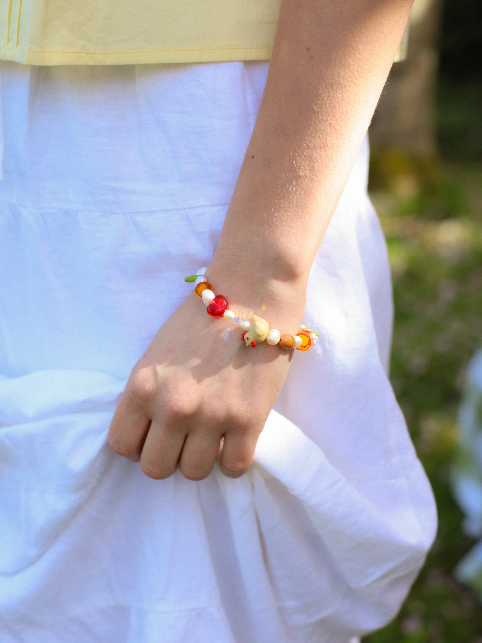 Sunset Chicken Bracelet