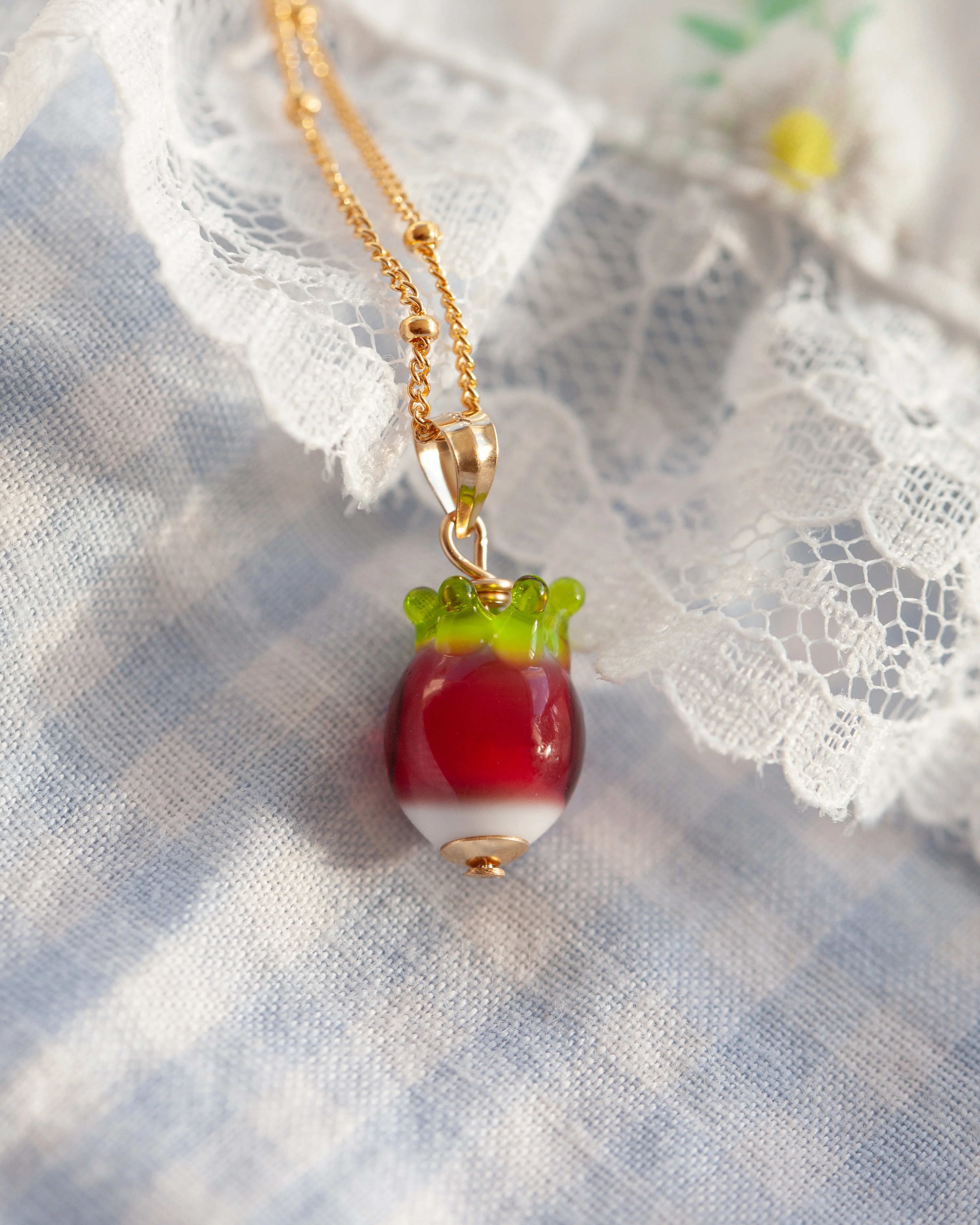 Radish Charm Necklace - Image 2